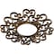 Ekena Millwork Reims Architectural Grade PVC Pierced Ceiling Medallion, Antiqued Bronze, 34"OD x 13"ID x 1"P CMPP34REABZ - alternate 3